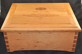 custom made wooden boxes